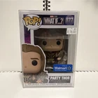 Funko Pop! Marvel What If...? Party Thor #877 Walmart Exclusive Vinyl Figure