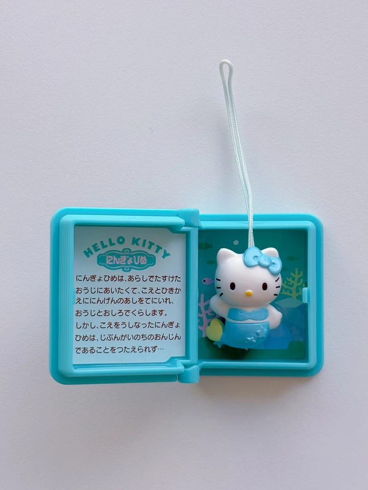 Bandai Hello Kitty Heroines Picture Book Strap Capsule Toy - The Little Mermaid - Image 3 of 4