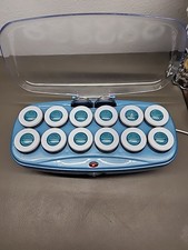 Babyliss Pro Nano Titanium 12 Jumbo 1.5" Rollers Hair Setter W/ Clips Tested