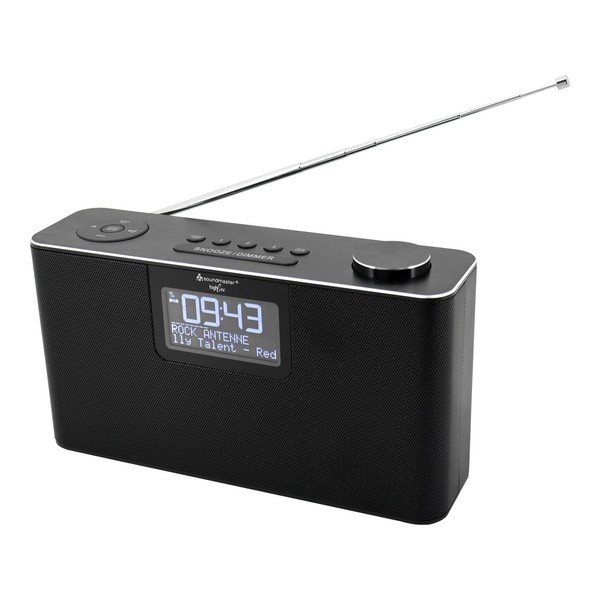 Soundmaster Dab+Radio DAB700SW Schwarz Bluetooth-image