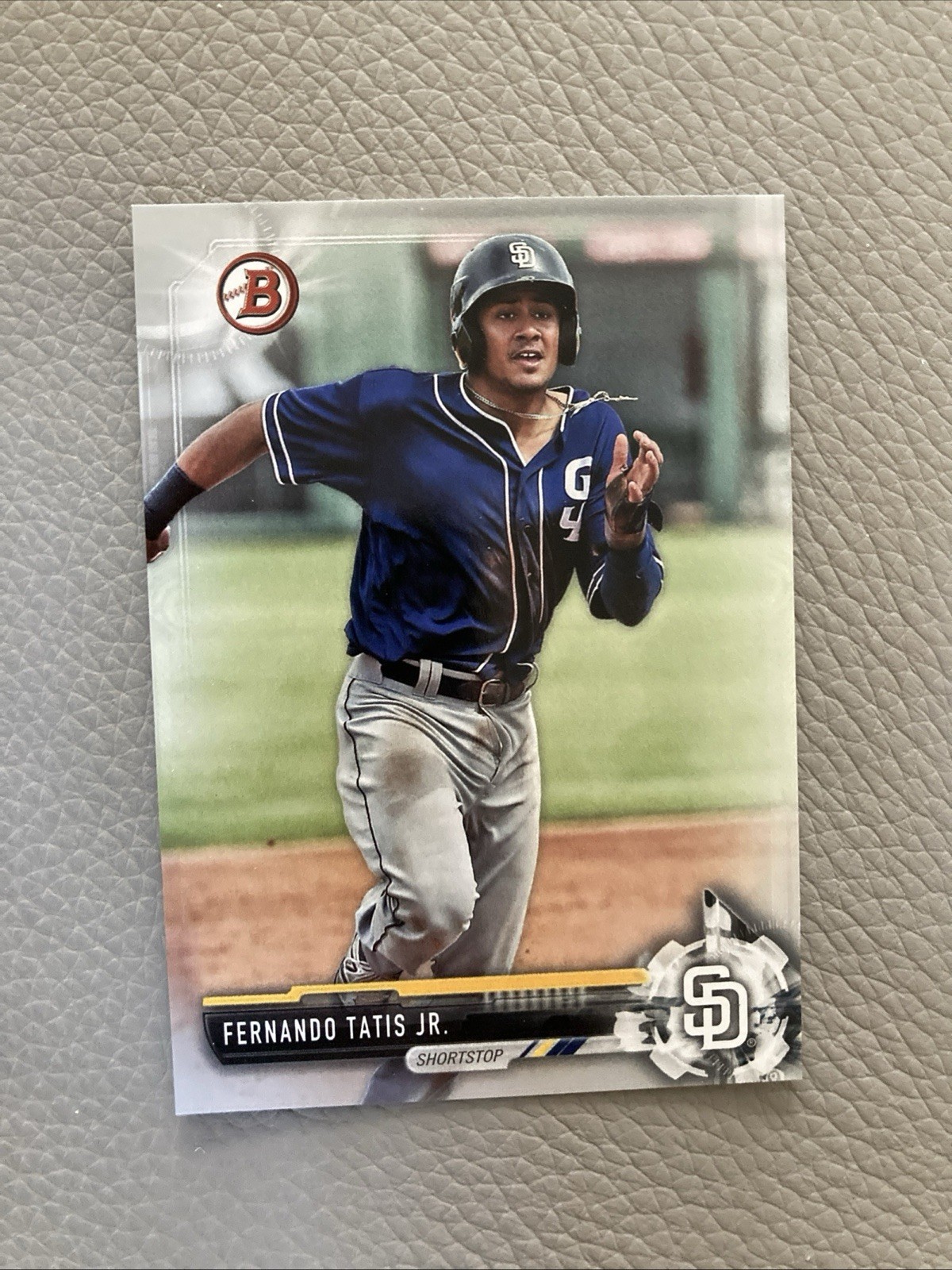 2017 Bowman Draft #BD-71 Fernando Tatis Jr. RC Padres card