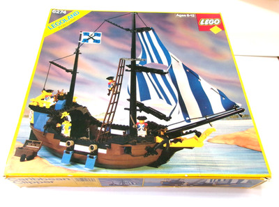 Lego Legoland Pirate System 6274 Caribbean Clipper BOX ONLY NO LEGOS