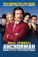 Anchorman: The Legend Of Ron Burgundy - Movie Poster (Regular Style) (24" x 36")
