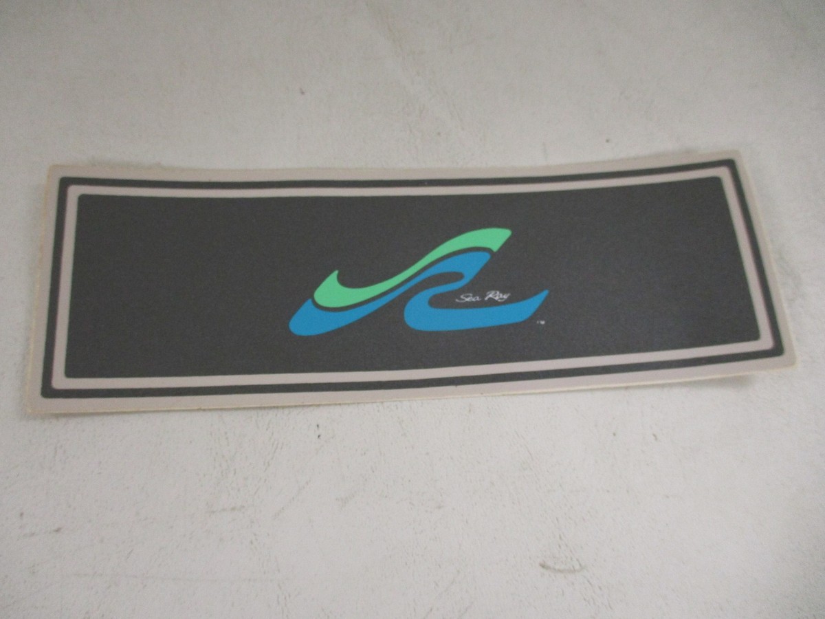 SEA RAY DECAL SET OF (3) BLACK MARINE BOAT | eBay