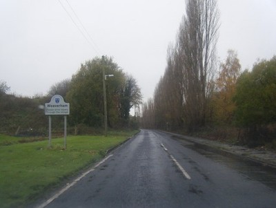 Photo 6x4 Wallerscote Road at Weaverham boundary Northwich  c2017
