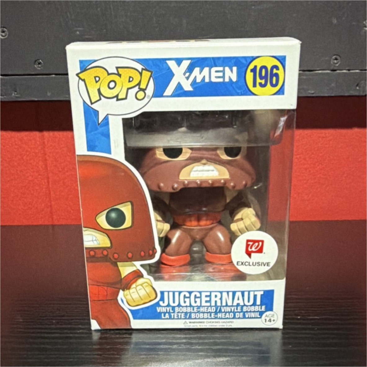 Funko Pop! Marvel X-Men Juggernaut #196 Walgreens Exclusive Vinyl Figure