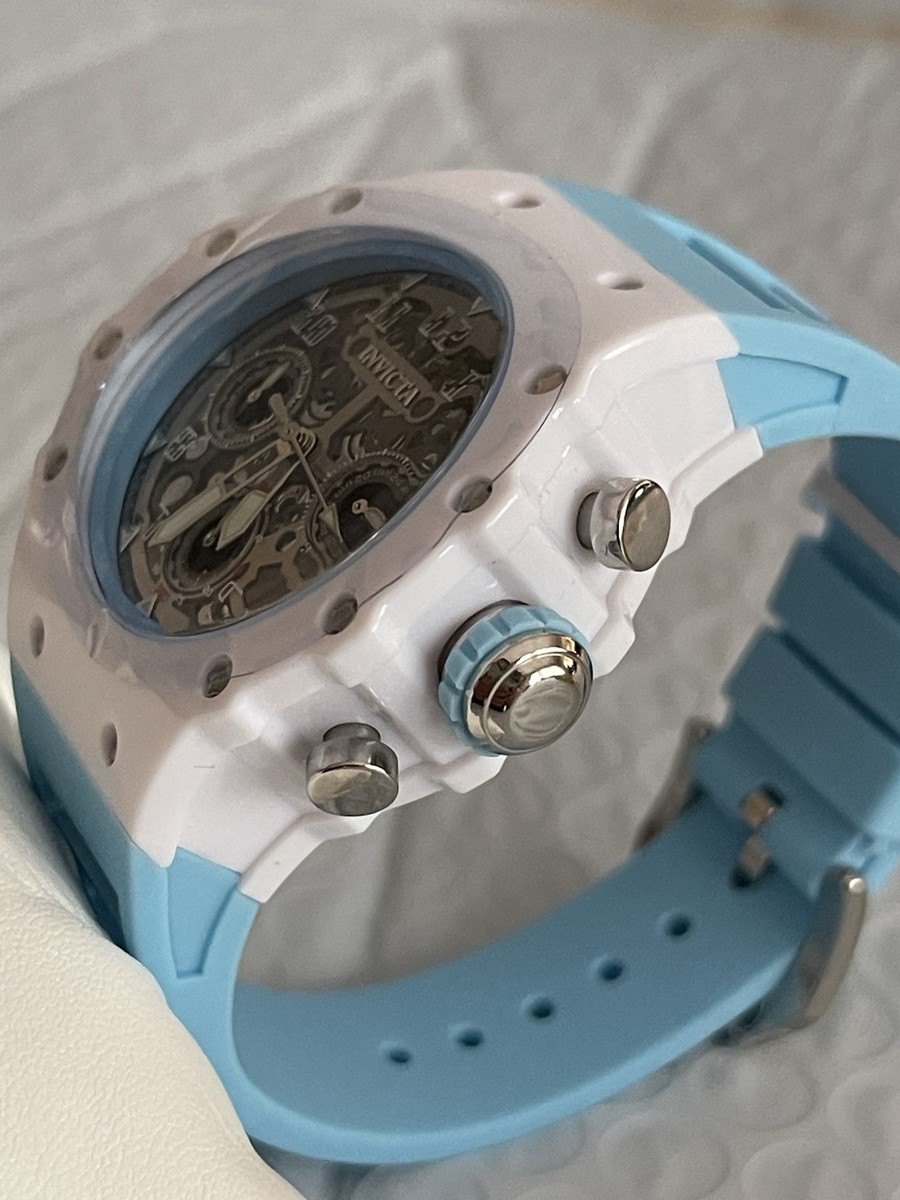 Invicta Racing Apexium Unisex Watch - 41mm, Light Blue  display picture 1