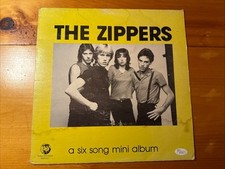The Zippers – A Six Song Mini Album 1981 Rhino RNEP 601 Vinyl NM- Ray Manzarek