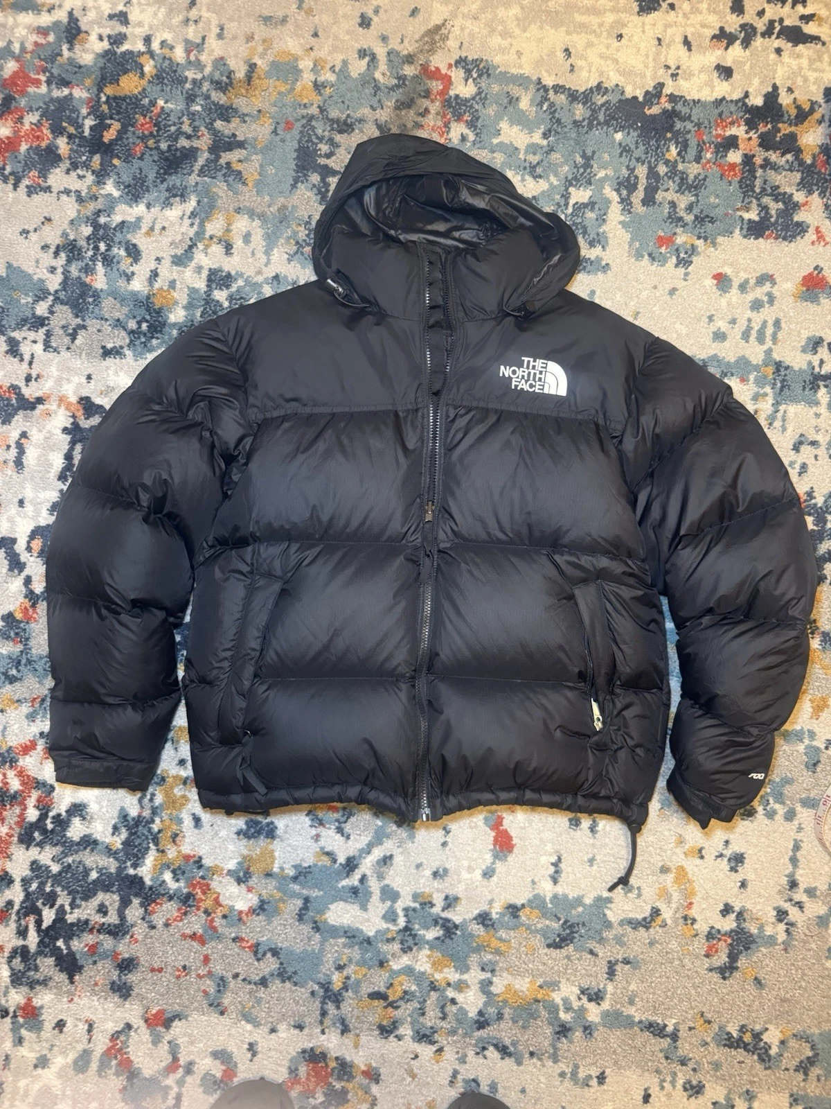North Face 700 Puffer Jacket Size Medium Mens, Black, Highly Sought After image 1