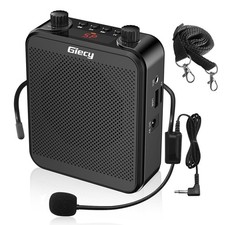 Portable Voice 4.5 x 3.5 x 1.7 inches, Wired Microphone Amplifier