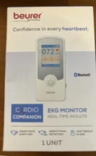 BEURER CARDIO COMPANION EKG MONITOR J39 TYPE ME75 BLUETOOTH