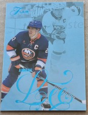 2025-26 Flair Anders Lee Forecheck Blue Ice 24/25 #83 New York Islanders 