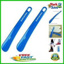 Portable Plastic Shoe Horn   9.8" Durable Helper for Men, Women  Kids