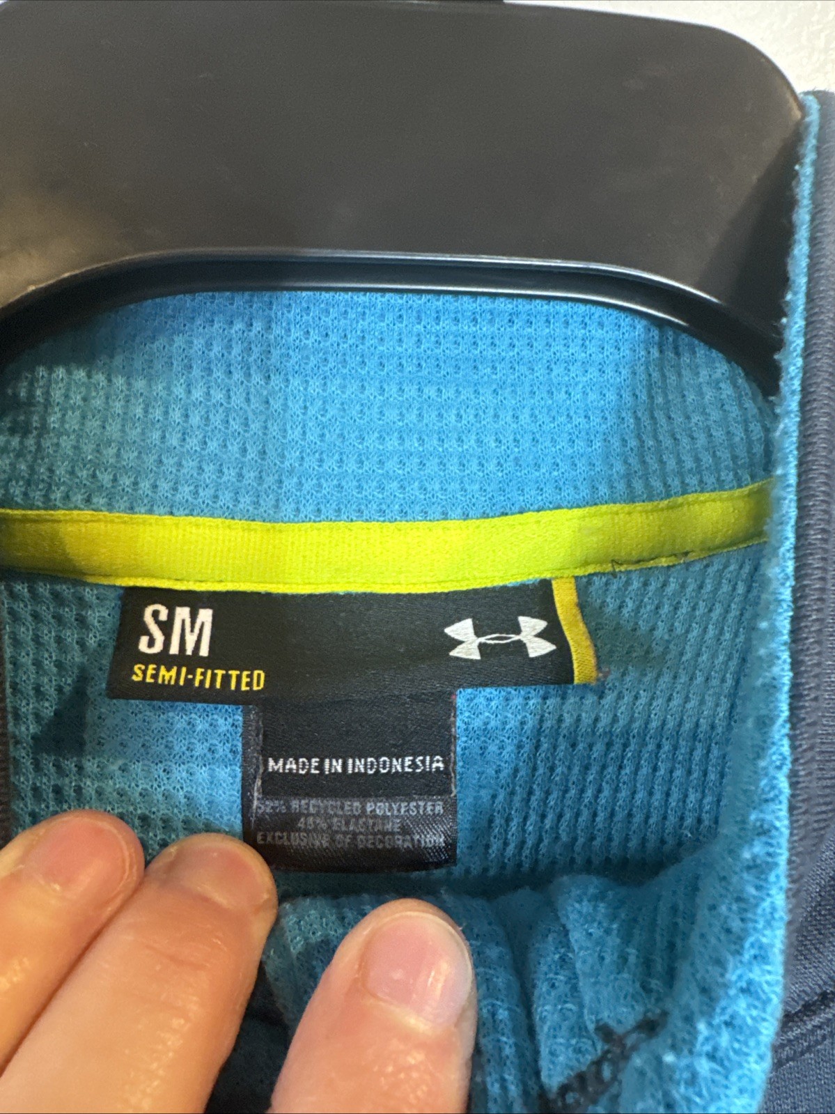 Under Armour Semi-Fitted Gray Full Zip Up Athletic Jacket Women Small thumbnail 2