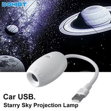 USB Car Ambient Projector Light LED Starry Galaxy Interior Decor