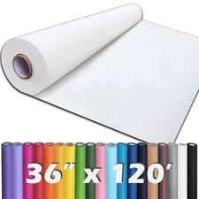 PerkHomy 36" x 1,440" (120') White Kraft Paper Roll for Craft Bulletin Board ...
