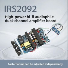 High-Power HIFI Dual-Channel Digital Class D Amplifier Board 500W 500W LM3886