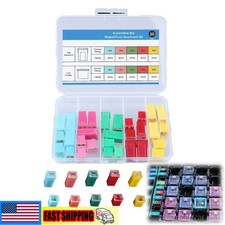 30Pieces Car Fuses Assortment Kit Tall/Standard and Low Profile Automotive Fuses
