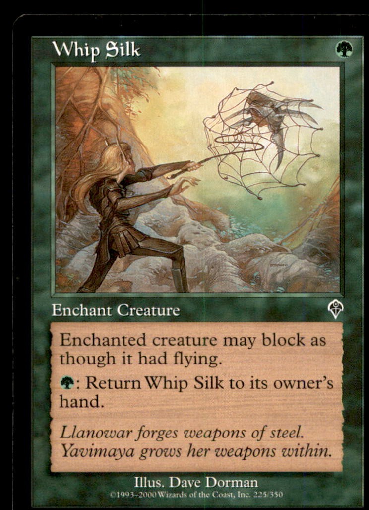 MTG Whip Silk LP Light Play Invasion [4956]