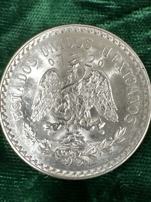 MEXICO 1943 1 PESO, .720 Silver Coin Mexico city Mint | eBay