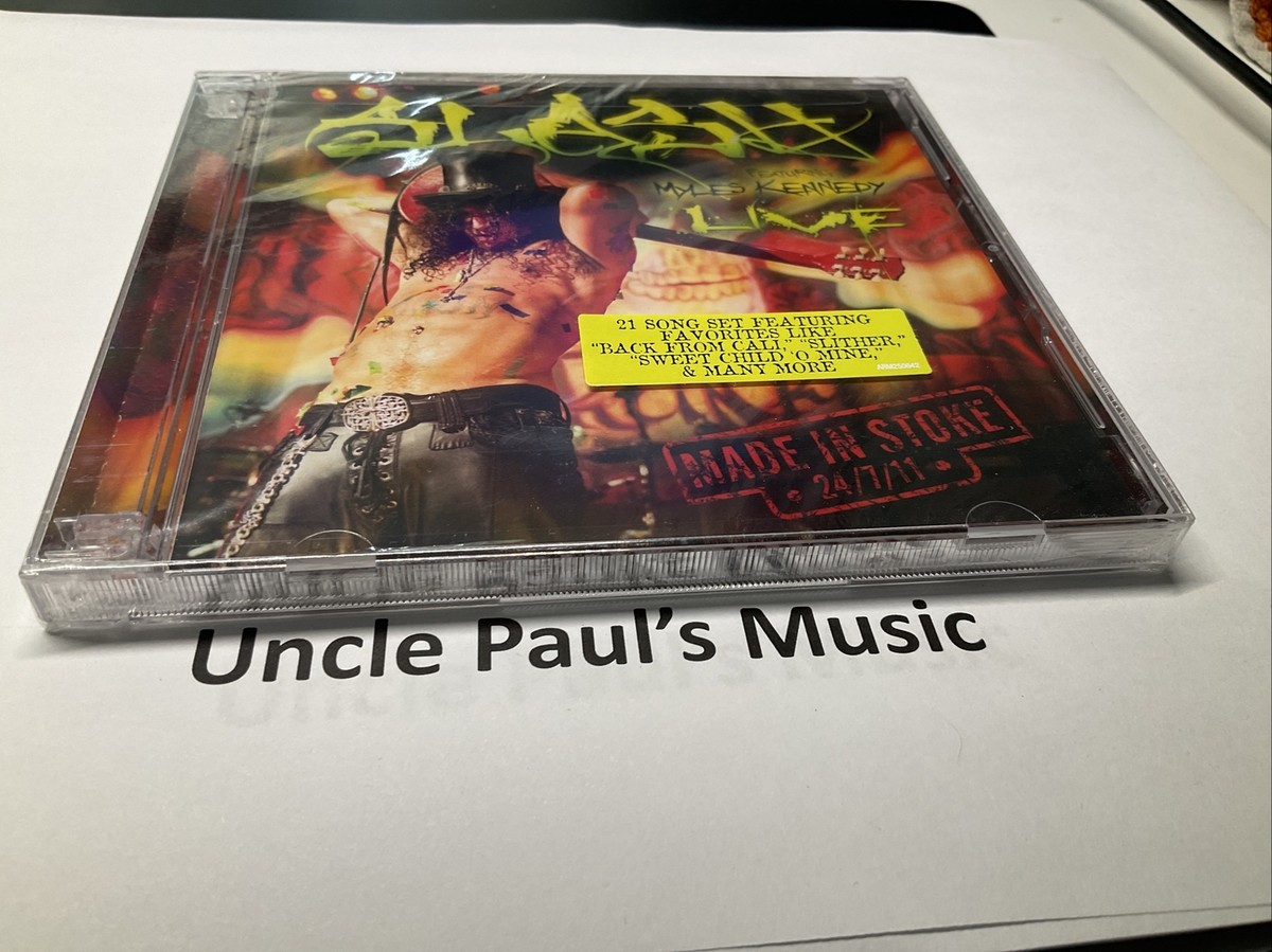 Made in Stoke 24/7/11 by Slash (CD, 2011 BRAND NEW FACTORY SEALED