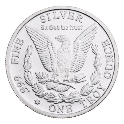 Private Mint Morgan Dollar Tribute Round - 1 oz .999 Fine Silver
