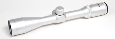 Stainless Silver Hunting Rifle Scope 3-9x40 with Matching Weaver Rings