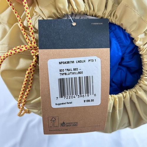The North Face Men's Eco Trail Bed 20F/-7C Long Sleeping Bag Long/Left Hand - Picture 4 of 5