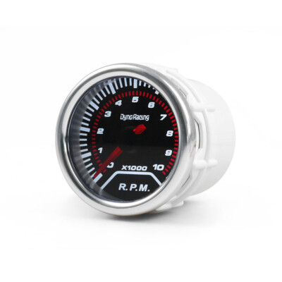 2'' 52 mm Universal Drehzahlmesser für Autos,Analog,superhelle LED 0-10000RPM 12V