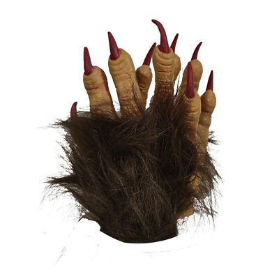 Realistic Werewolf Claws Gloves,Wolf Claw Glove,Horror Hairy Monster Claw Glove