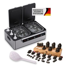 Promafit® Hot Stone Wärmegerät | 2-in-1 Profi Erwärmer für Massagesteine