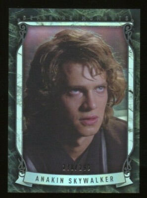 2015 Star Wars Masterwork Defining Moments FOIL DM7 Anakin Skywalker #166/299