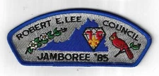 Robert E. Lee Council 1985 Jamboree JSP Virginia DBL Bdr. [CD2114]