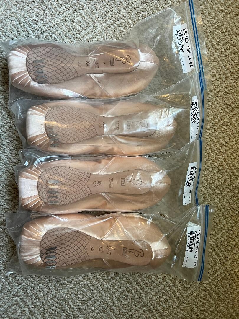 Bloch Balance Lisse Pointe Shoes 6.5 2X SKU: ES0162L - Brand