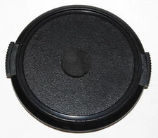 Front Lens Cap snap on 58mm black generic 