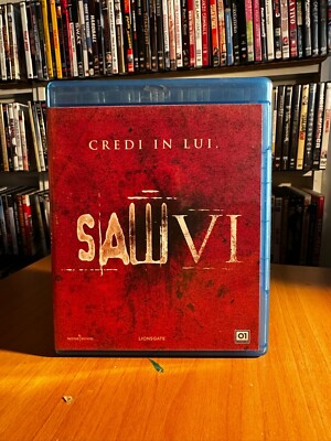 SAW VI 6 (2009) Blu-Ray COME NUOVO HORROR THRILLER con Tobin Bell