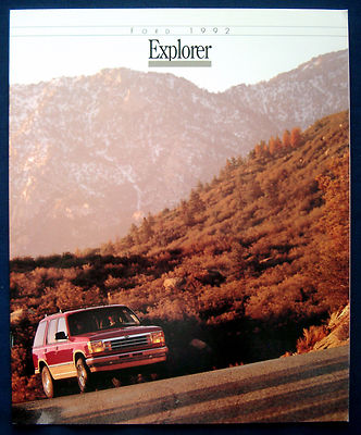 Prospekt brochure 1992 Ford Explorer  (USA)