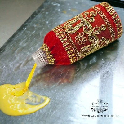 NEW FASHION HOUSE Traditional Indian Punjabi Pakistani Wedding Oil Bottle Blessing for Newlyweds