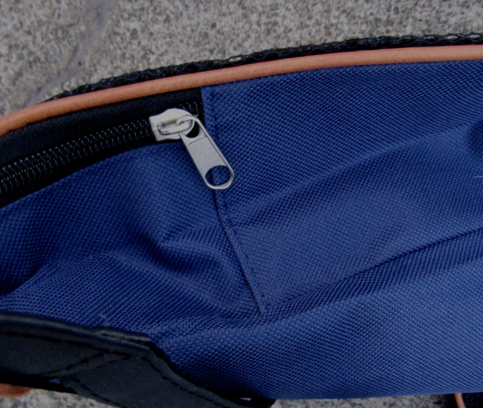 AARP 3-Piece Travel Luggage Organizer Set Mesh Top Zip Closure&nbsp;Navy Blue NEW