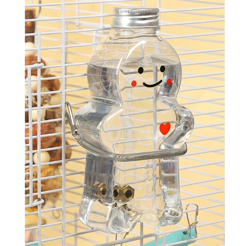 480ml Bird Water Dispenser for Birdcage Automatic Bird Drinking Waterer