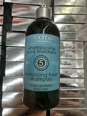 New L'Occitane Revitalizing Fresh Shampoo 10.1oz/300ml New
