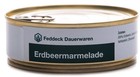(39,75 EUR/kg) Feddeck Dauerwaren Dosenmarmelade Erdbeere, 200 g - B-Ware