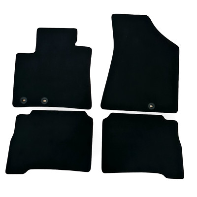 Car Floor Mats For Kia Sorento Velour Waterproof Black Carpet Rugs Auto Liners