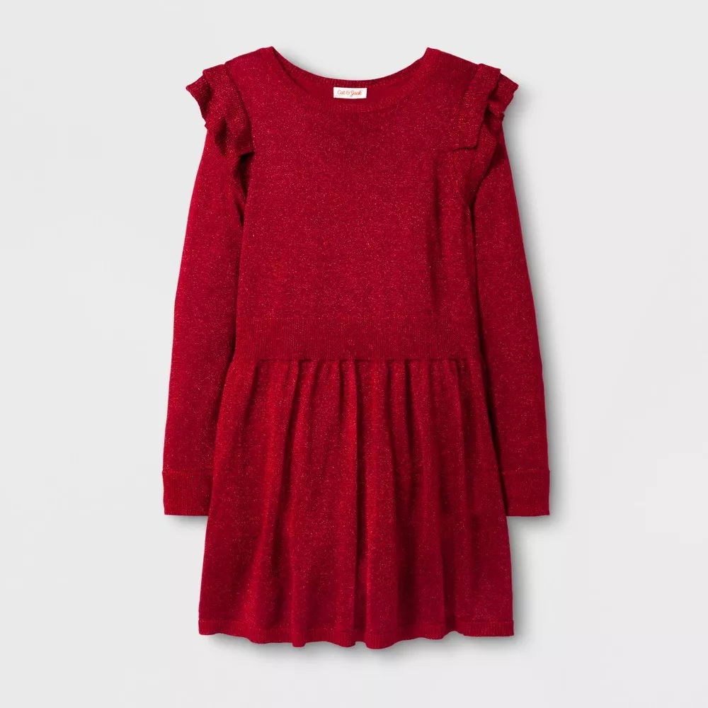 Sweater dress for girls sales
