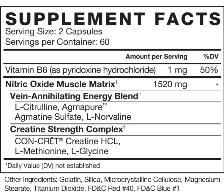Force Factor VolcaNO Endurance & Nitric Oxide Booster 2 Pack- EXP 2025