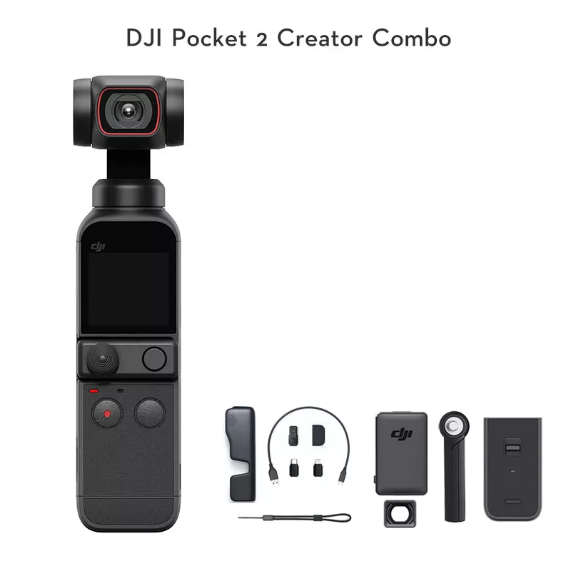 DJI Pocket 2 Creator Combo Touchscreen Handheld 3-Axis Gimbal