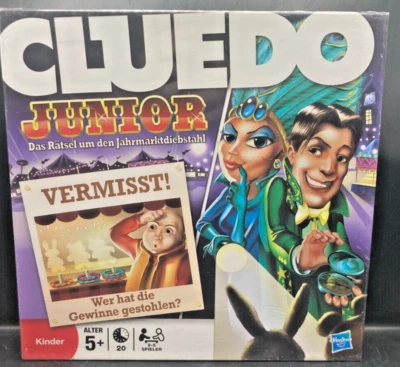 Hasbro Gesellschaftsspiele-Klassiker, für Kinder (Cluedo Junior - Bild 1 von 2