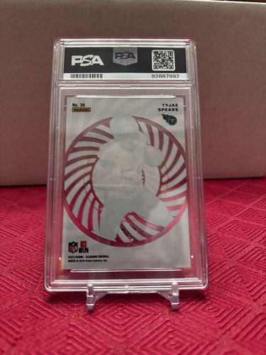 2023 Panini Illusions MYSTIQUE TYJAE SPEARS #38 Rookie Card RC PSA 10 GEM MINT - Picture 2 of 2