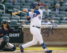 Luis Guillorme Signed Auto 8x10 Photo COA GTP New York Mets