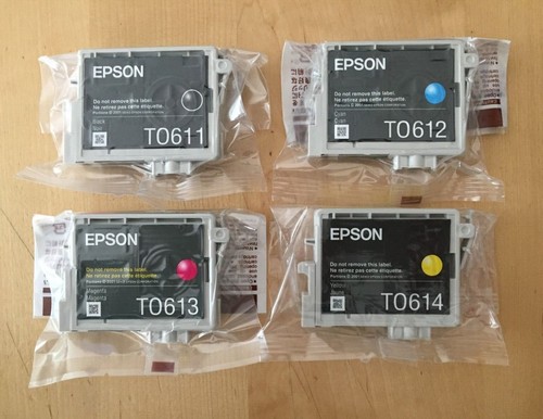 Tintas Epson Originales - T0611 T0612 T0613 T0614 - LOTE ÚNICO Y MULTIPACK (IVA INCLUIDO) - Imagen 8 de 9